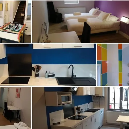 Appartement courte durée à Béthune Esterno foto