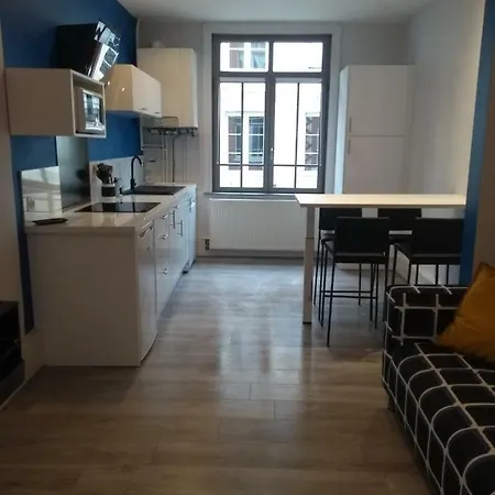 Appartement courte durée à Béthune Esterno foto